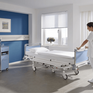 Nurse in room